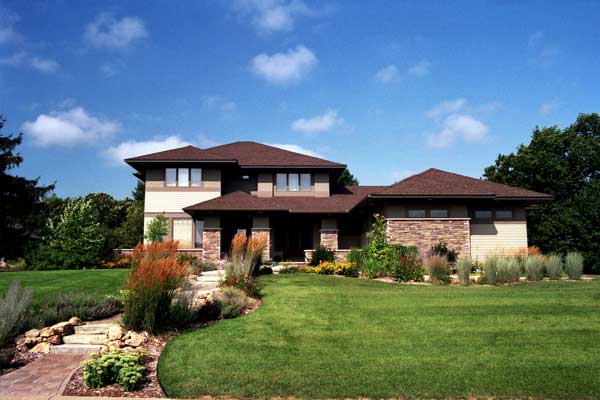 European Homeplans CLS-2811 front elevation photo.
