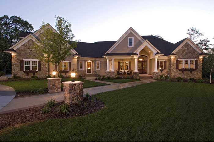 Home Exterior Photograph of this 5-Bedroom,6690 Sq Ft Plan -6690