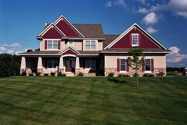 Color photo of Country House Plans CLS-3218.