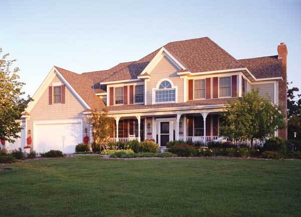 Colored photo of Country Home Plans CLS-2907.