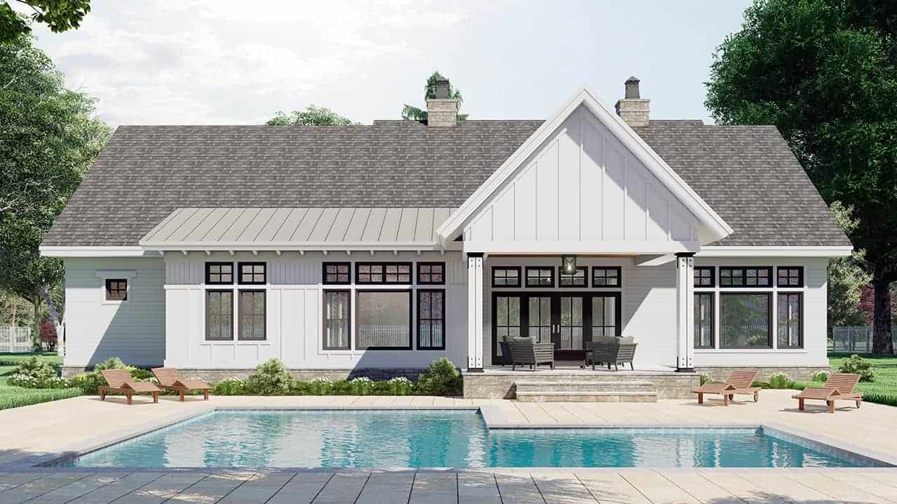 Pool of this 3-Bedroom, 2385 Sq Ft Plan - 165-1159
