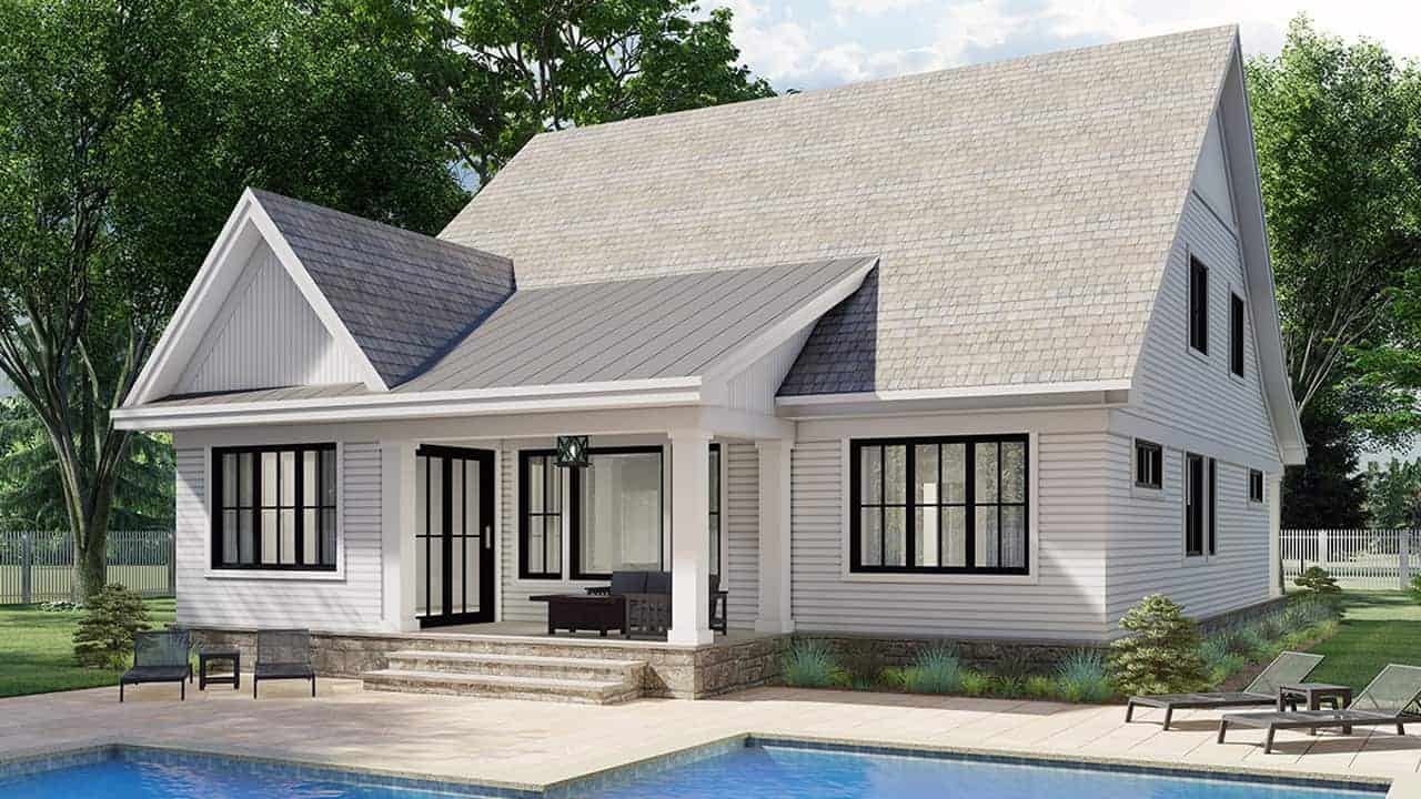 Pool of this 3-Bedroom, 2456 Sq Ft Plan - 165-1168