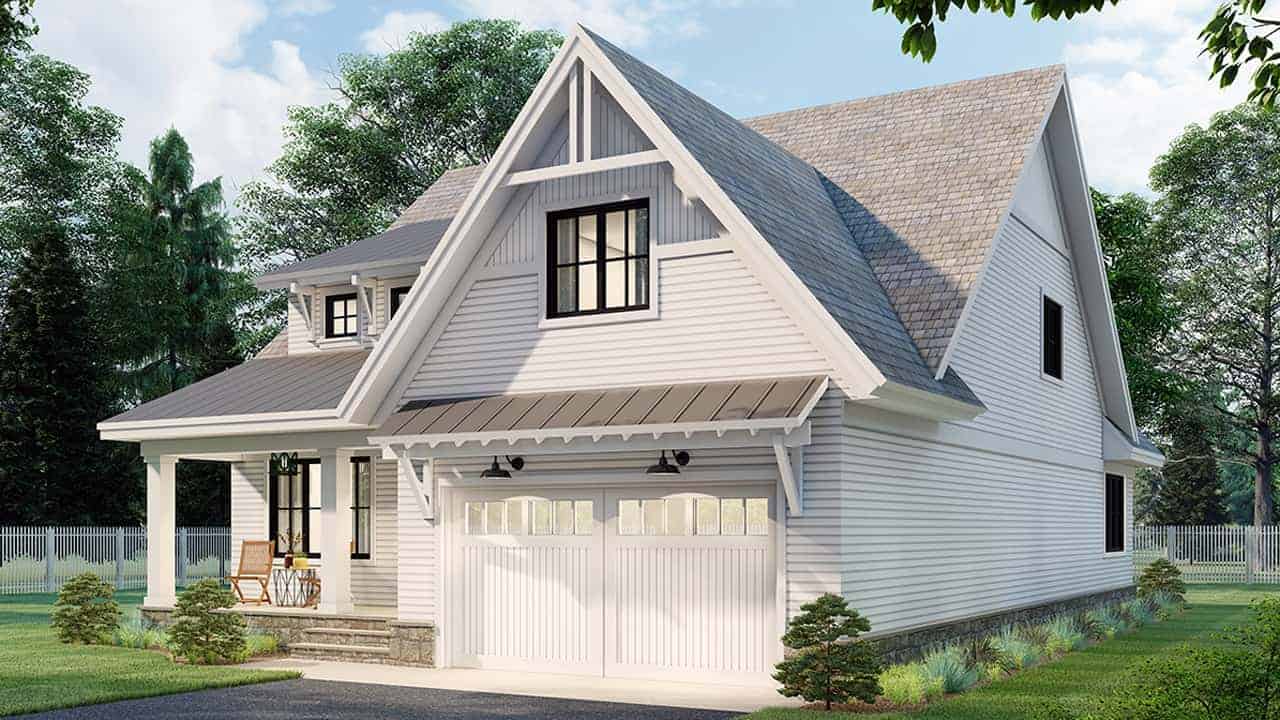 Garage of this 3-Bedroom, 2456 Sq Ft Plan - 165-1168