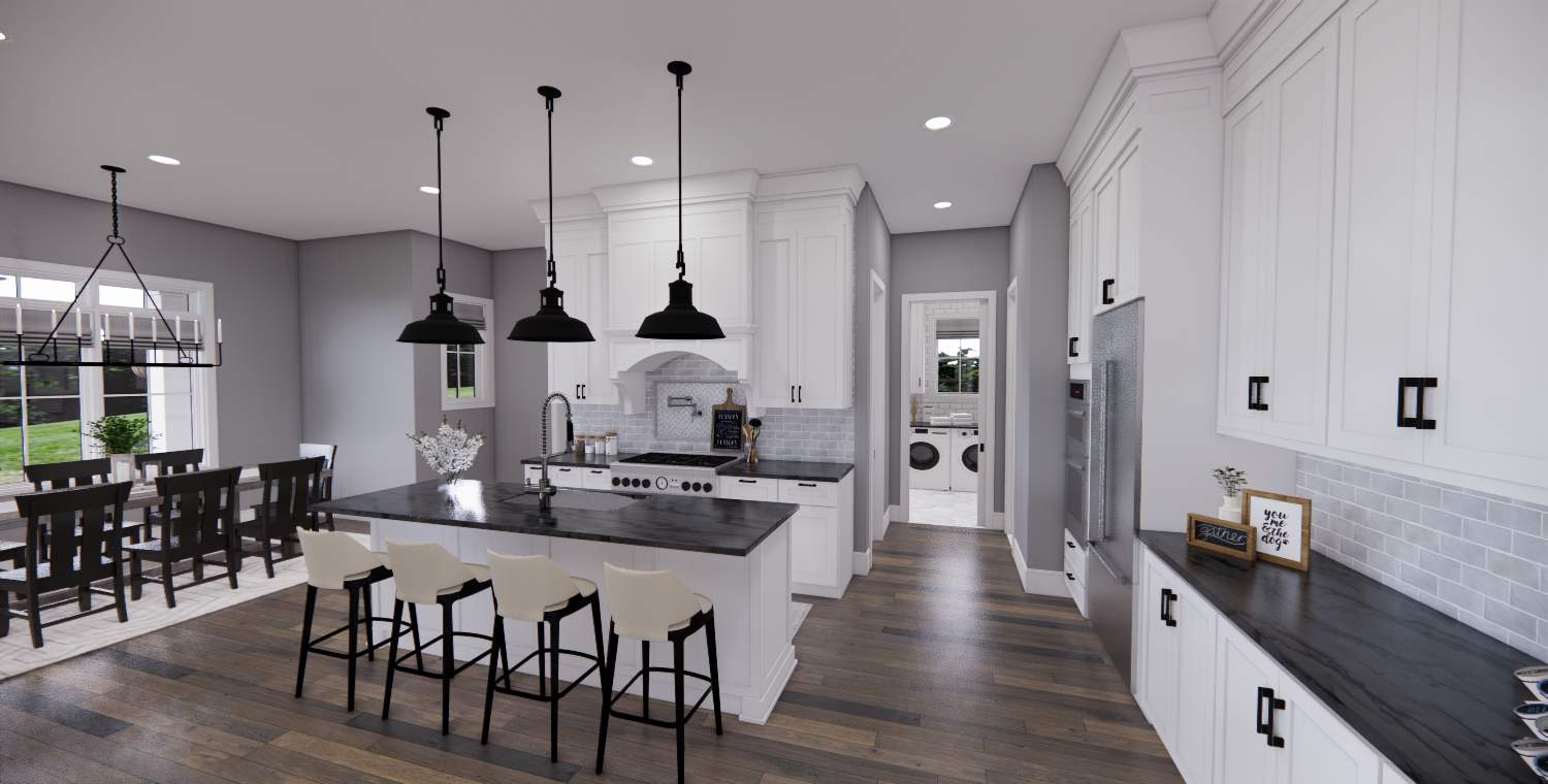 Kitchen of this 4-Bedroom,2743 Sq Ft Plan -165-1170