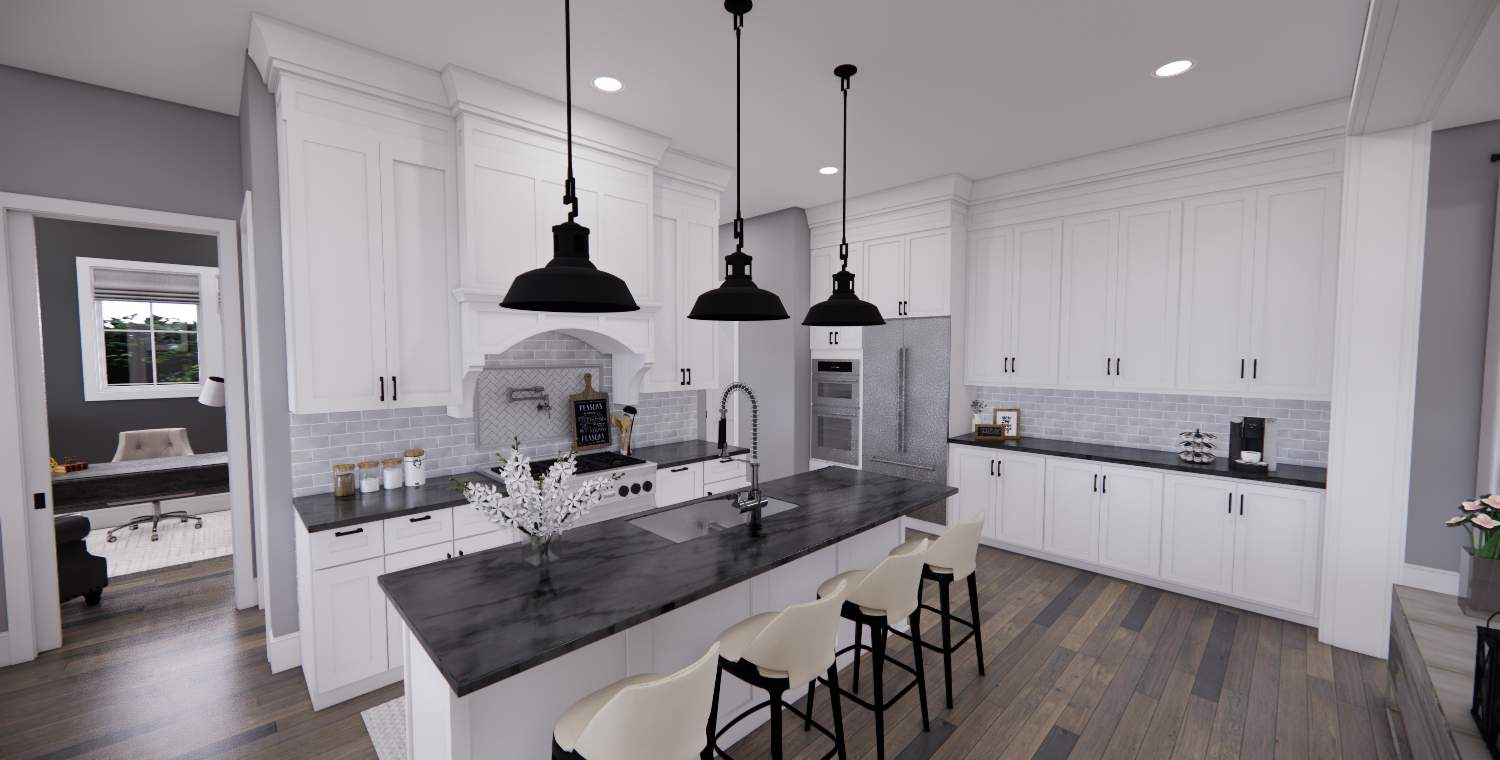 Kitchen of this 4-Bedroom,2743 Sq Ft Plan -165-1170