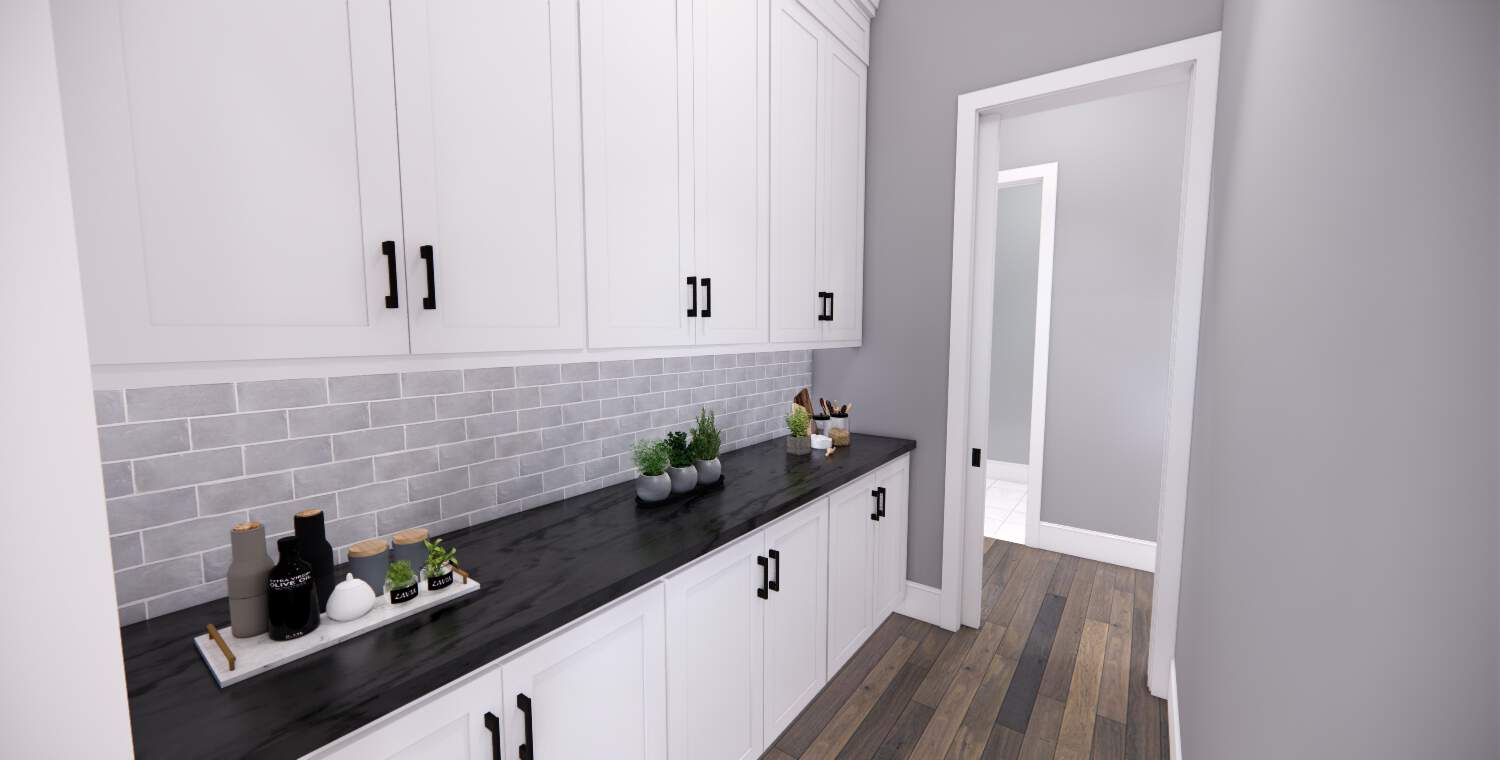Butler’s Pantry of this 4-Bedroom,2743 Sq Ft Plan -165-1170
