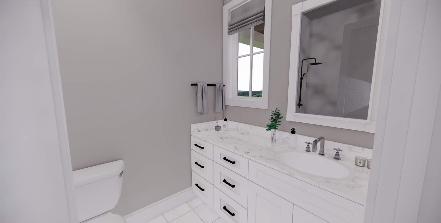 Bathroom of this 4-Bedroom,2743 Sq Ft Plan -165-1170