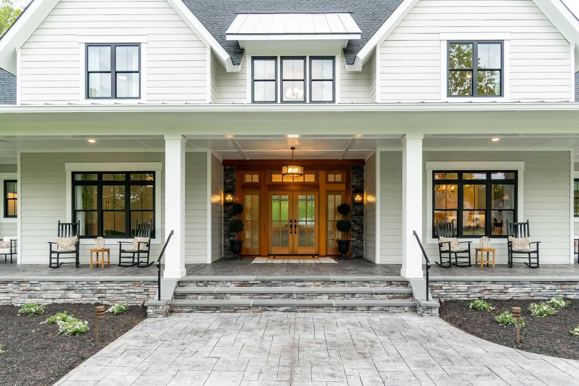 Front View of this 4-Bedroom,3952 Sq Ft Plan -165-1175