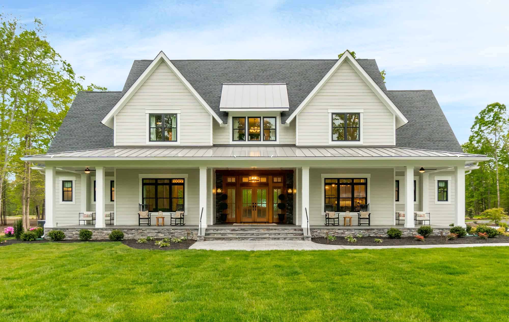 Front View of this 4-Bedroom,3952 Sq Ft Plan -165-1175