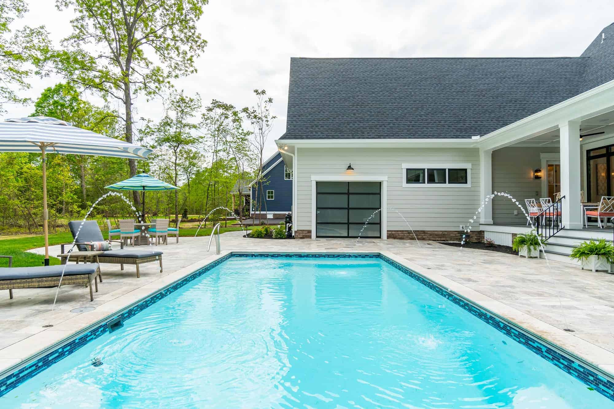 Pool of this 4-Bedroom,3952 Sq Ft Plan -165-1175