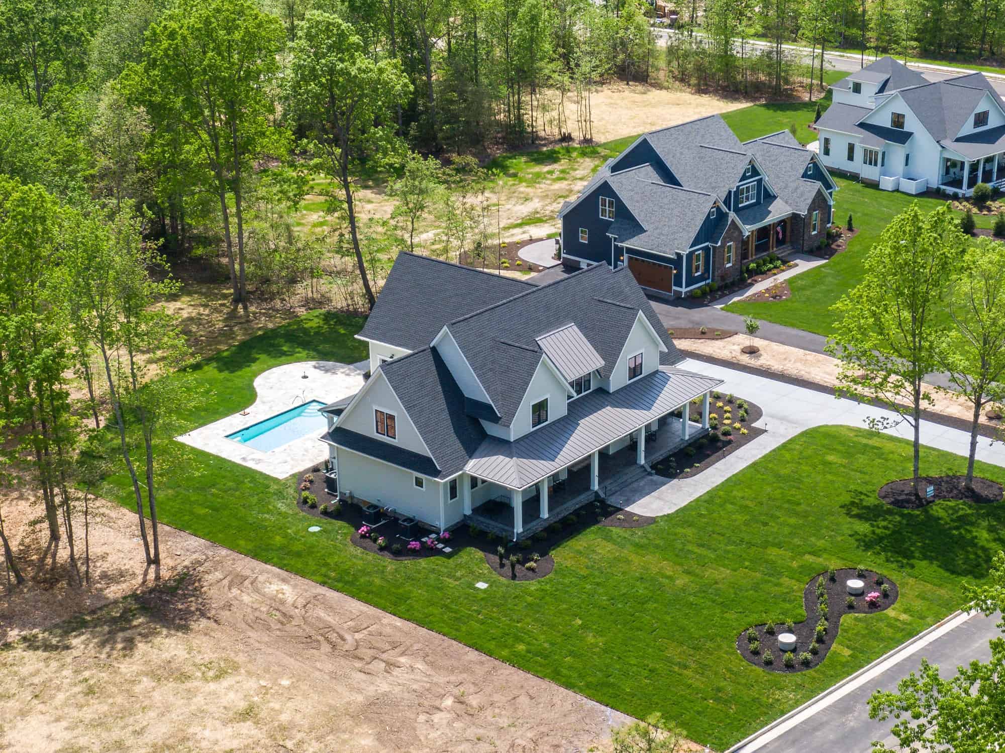 Aerial View of this 4-Bedroom,3952 Sq Ft Plan -165-1175