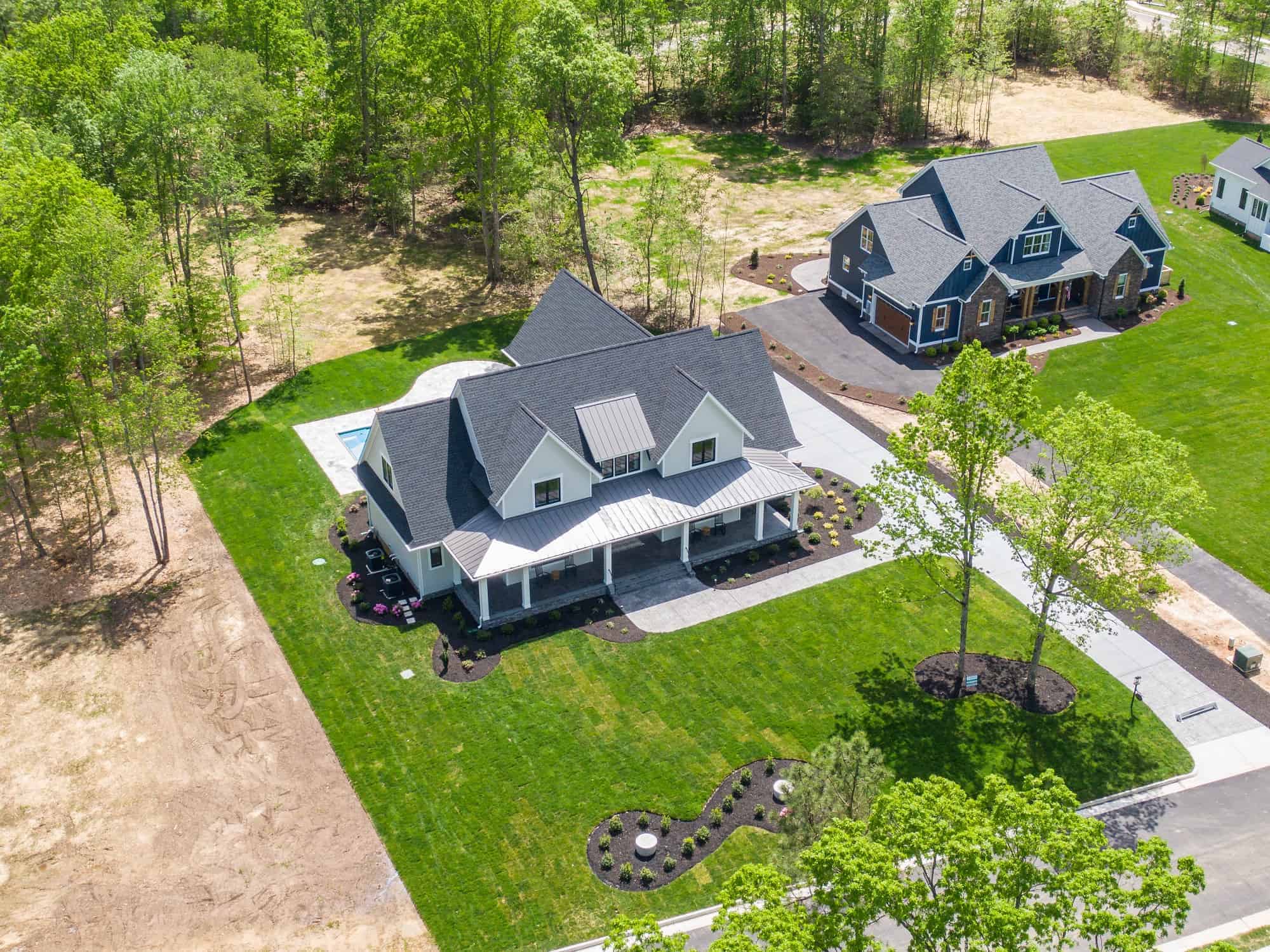 Aerial View of this 4-Bedroom,3952 Sq Ft Plan -165-1175