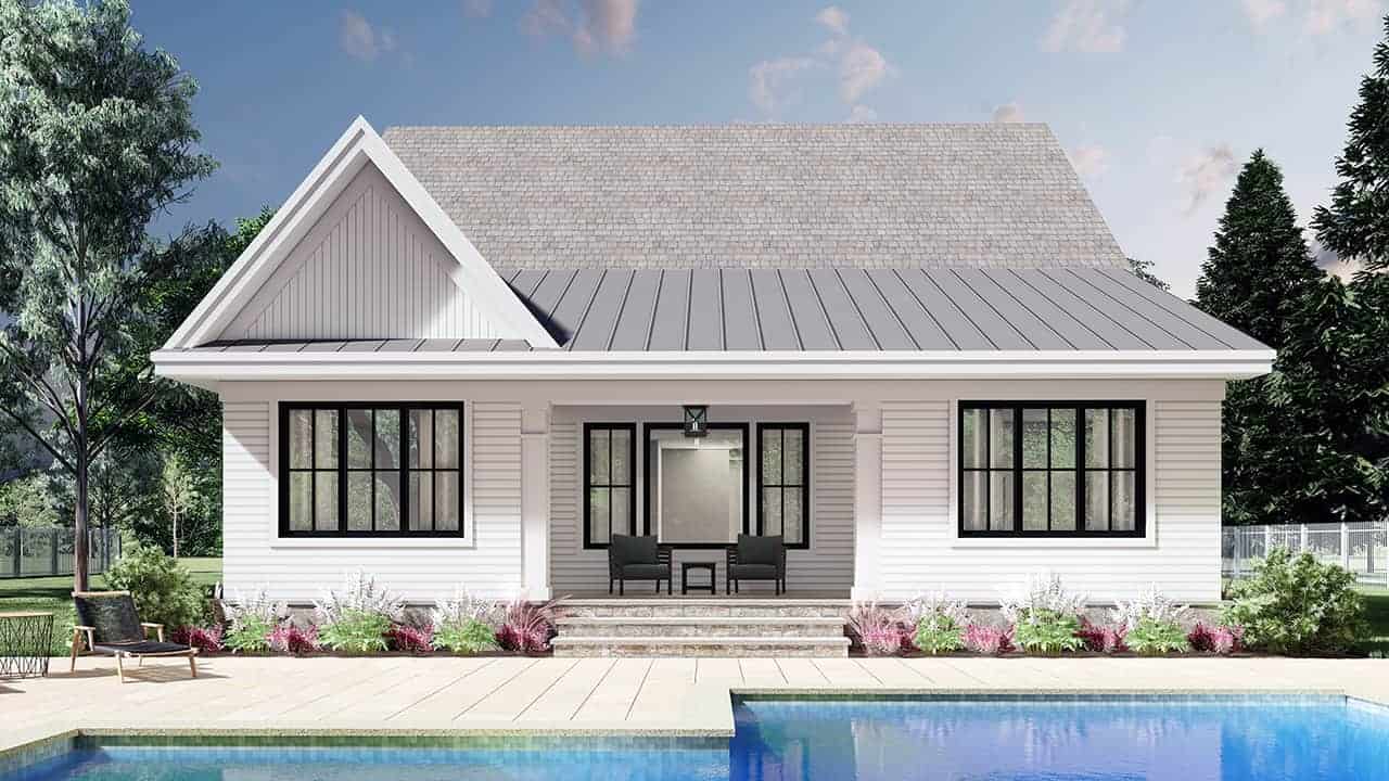 Pool of this 3-Bedroom, 2578 Sq Ft Plan - 165-1193