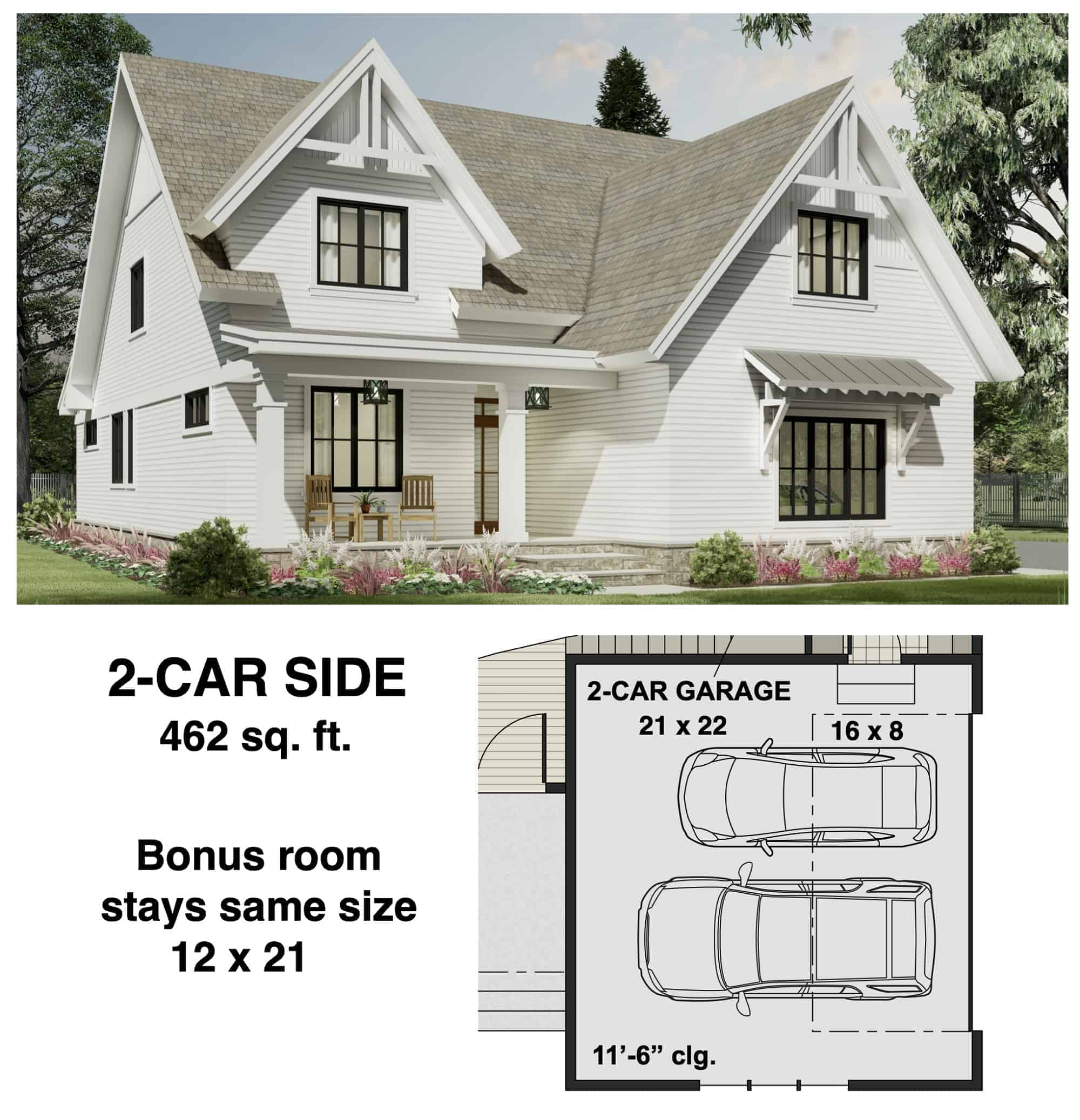 Garage of Farmhouse Plan #165-1193
