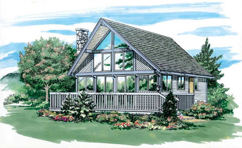 Main image for house plan # 7009