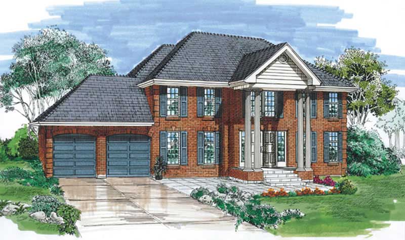 Main image for house plan # 6980