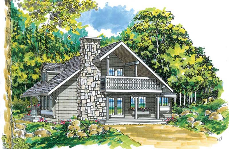 Main image for house plan # 6993