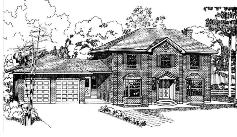 Main image for house plan # 7037