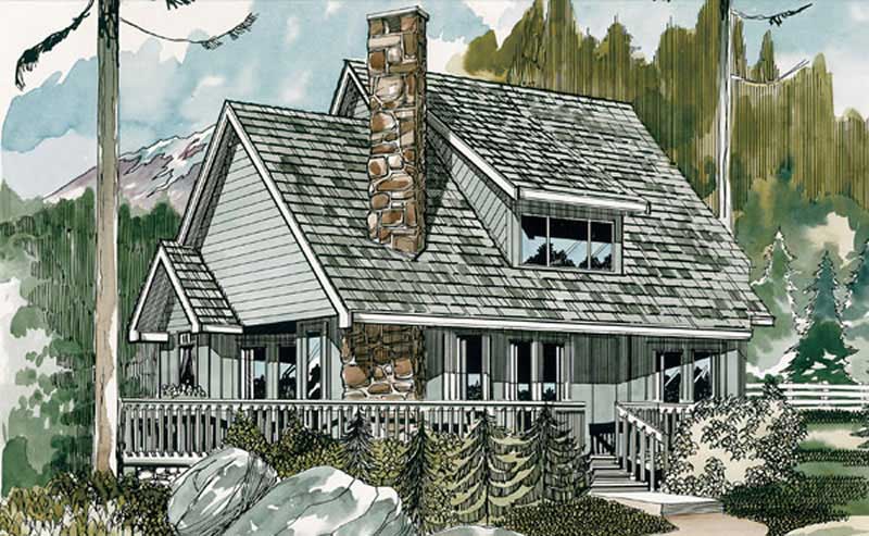 Main image for house plan # 6999