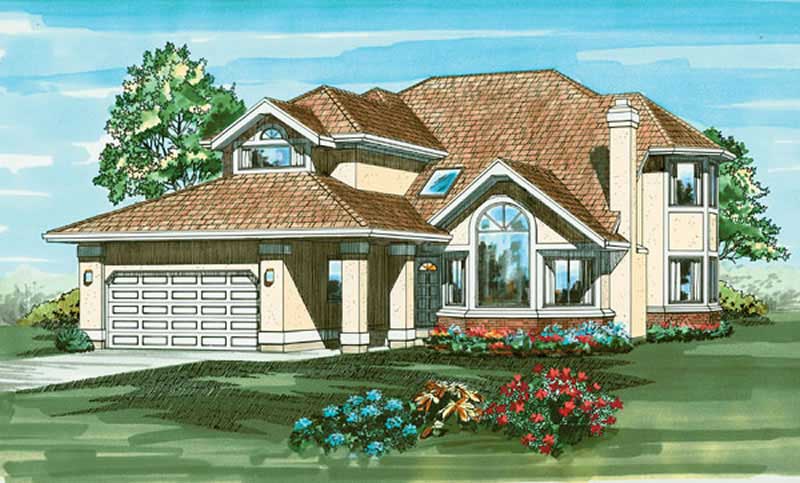 Main image for house plan # 6840
