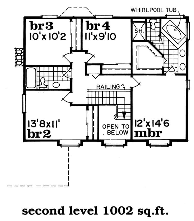  of this 4-Bedroom, 1938 Sq Ft Plan - 167-1107