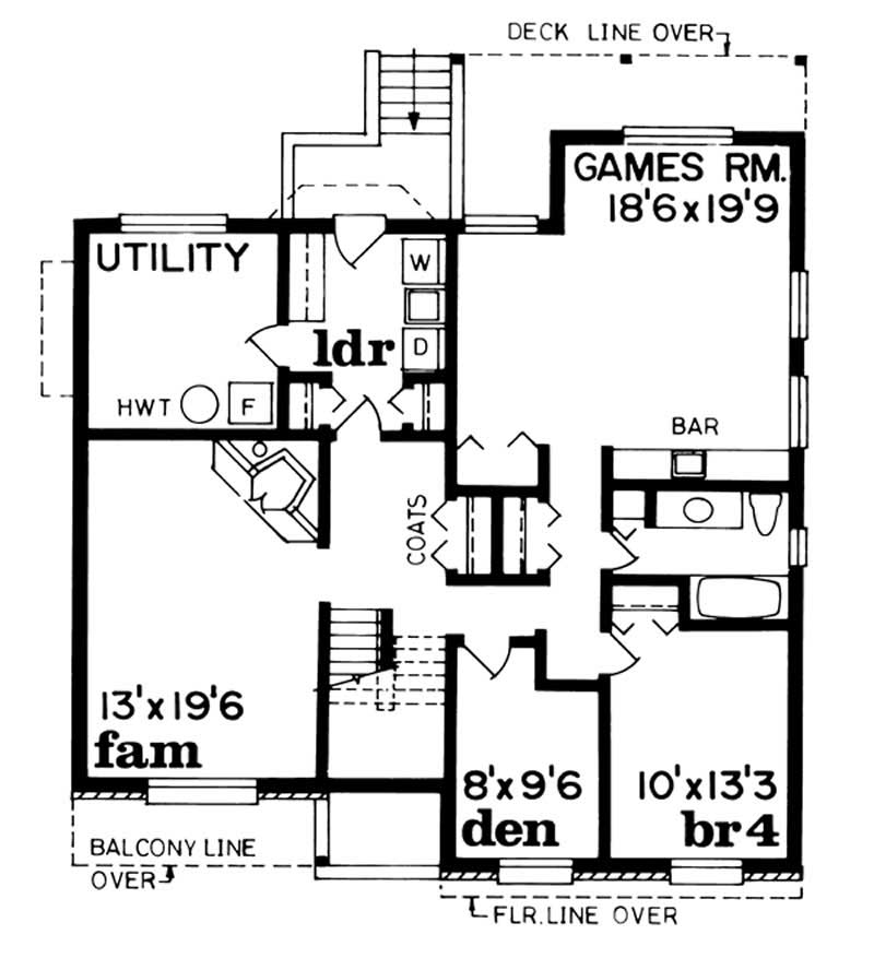 Small House Plans home (ThePlanCollection: Plan #167-1121)