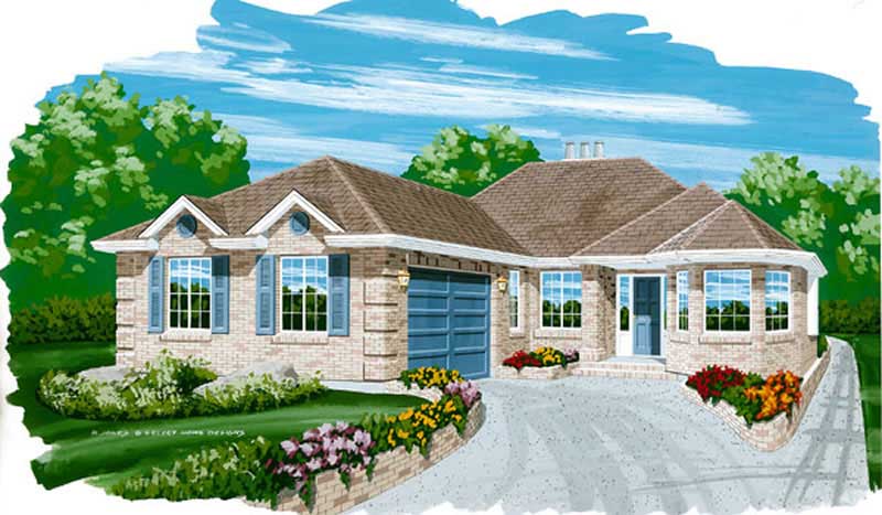 Small House Plans home (ThePlanCollection: Plan #167-1124)
