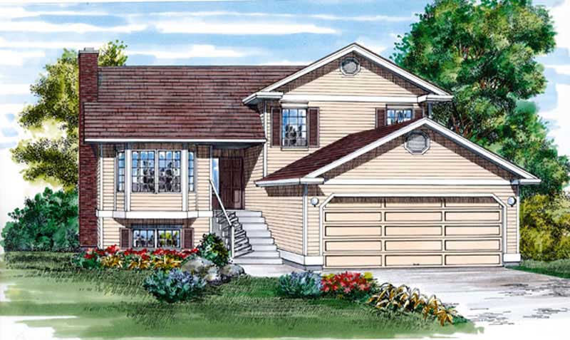 Small House Plans home (ThePlanCollection: Plan #167-1127)