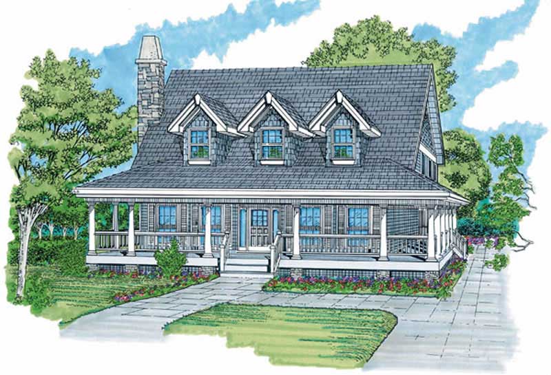 Main image for house plan # 7264
