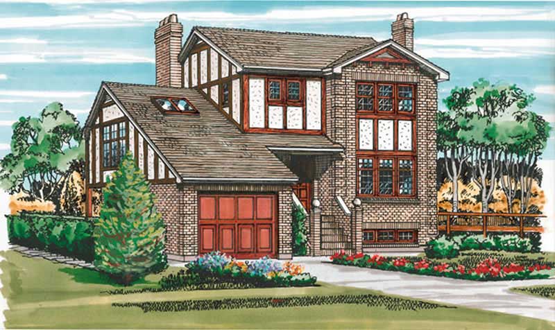 Craftsman home (ThePlanCollection: Plan #167-1208)