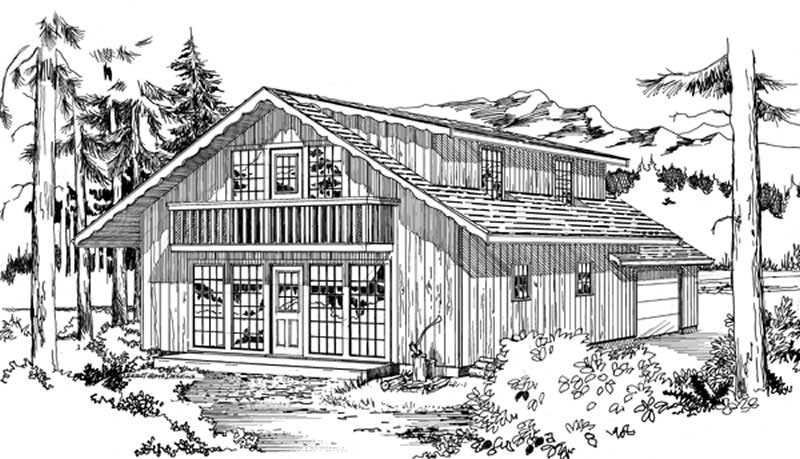Main image for house plan # 7006