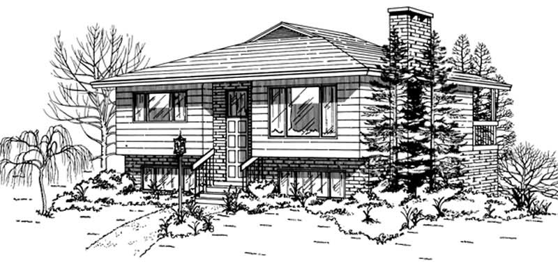 Coastal home (ThePlanCollection: Plan #167-1341)