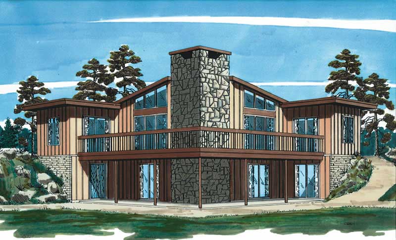 Main image for house plan # 7013