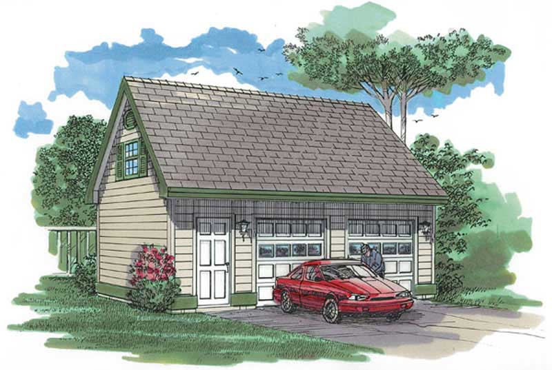 Main image for house plan # 7448