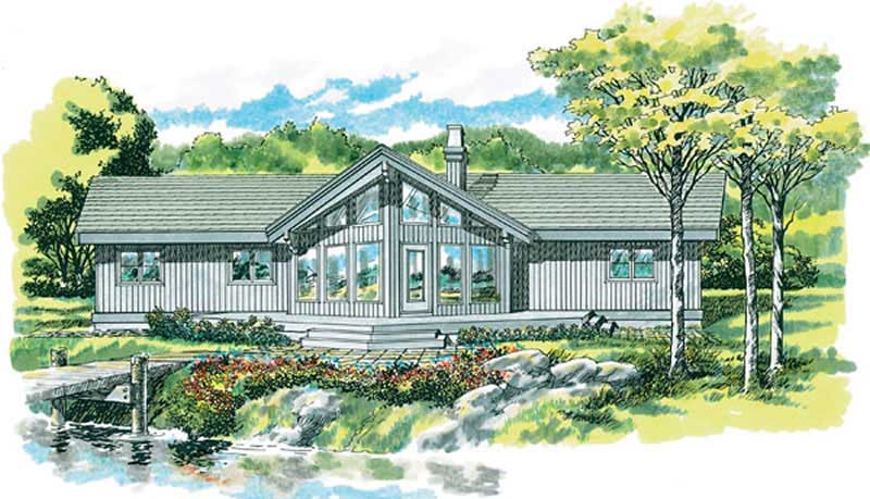 Main image for house plan # 7297