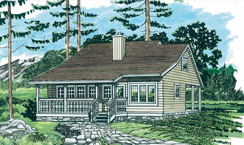 Main image for house plan # 7276