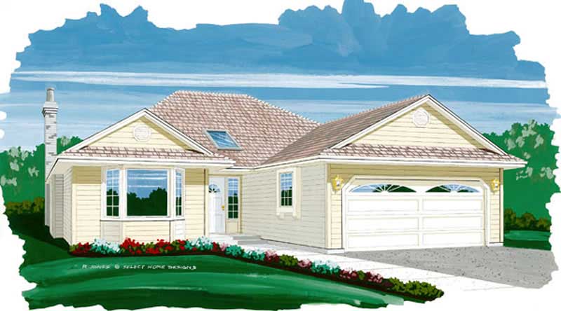 Small House Plans home (ThePlanCollection: Plan #167-1468)