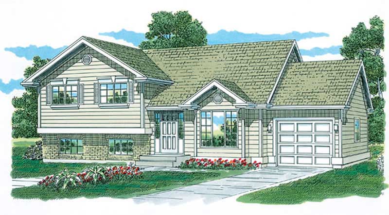 Main image for house plan # 7222