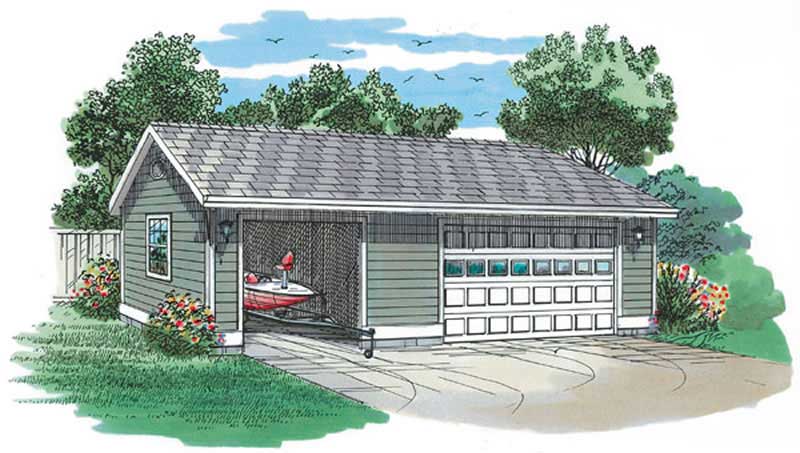 Main image for house plan # 7384