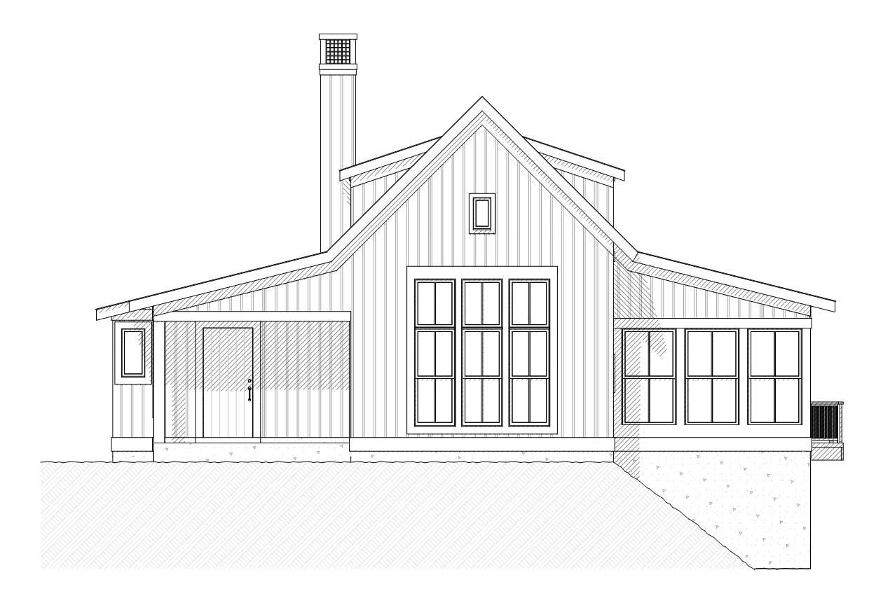 Home Plan Front Elevation of this 3-Bedroom,2299 Sq Ft Plan -168-1011