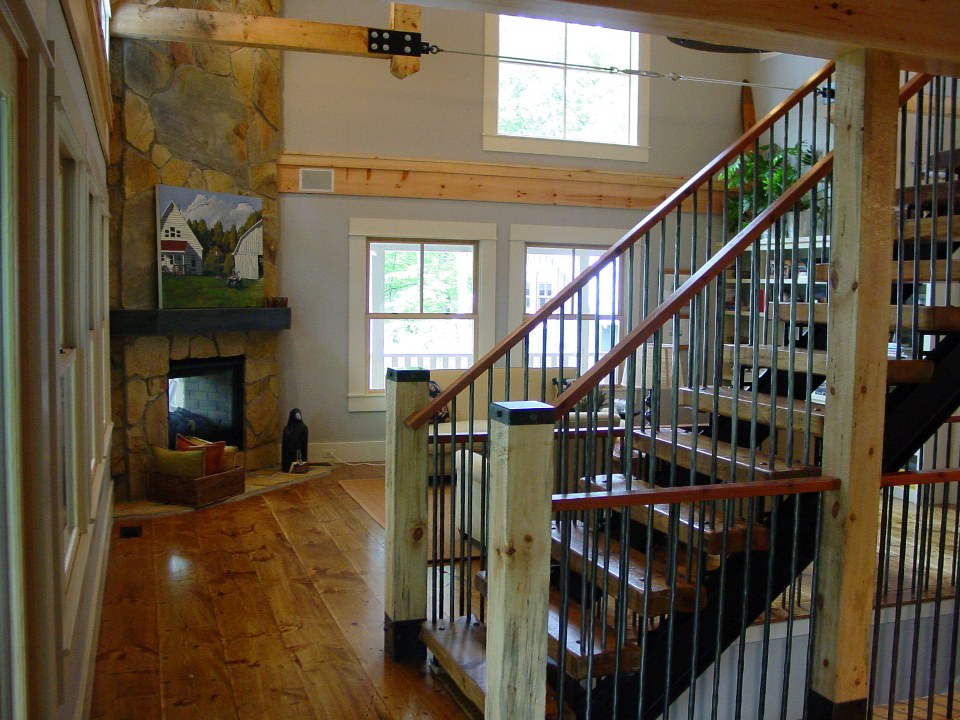 Stair case of this 4-Bedroom,1681 Sq Ft Plan -1681