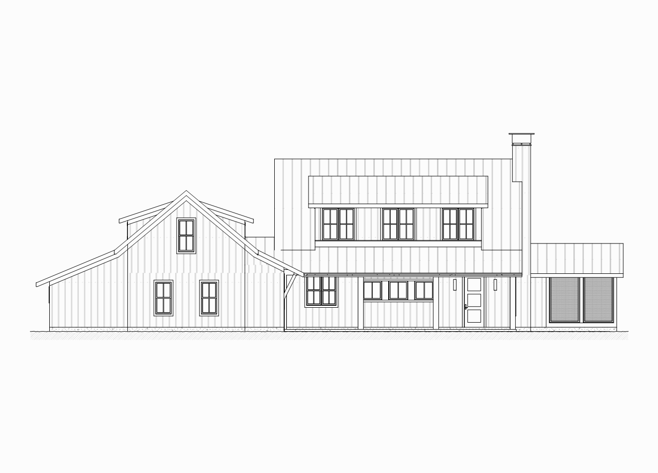 Home Plan Front Elevation of this 3-Bedroom,2218 Sq Ft Plan -168-1065