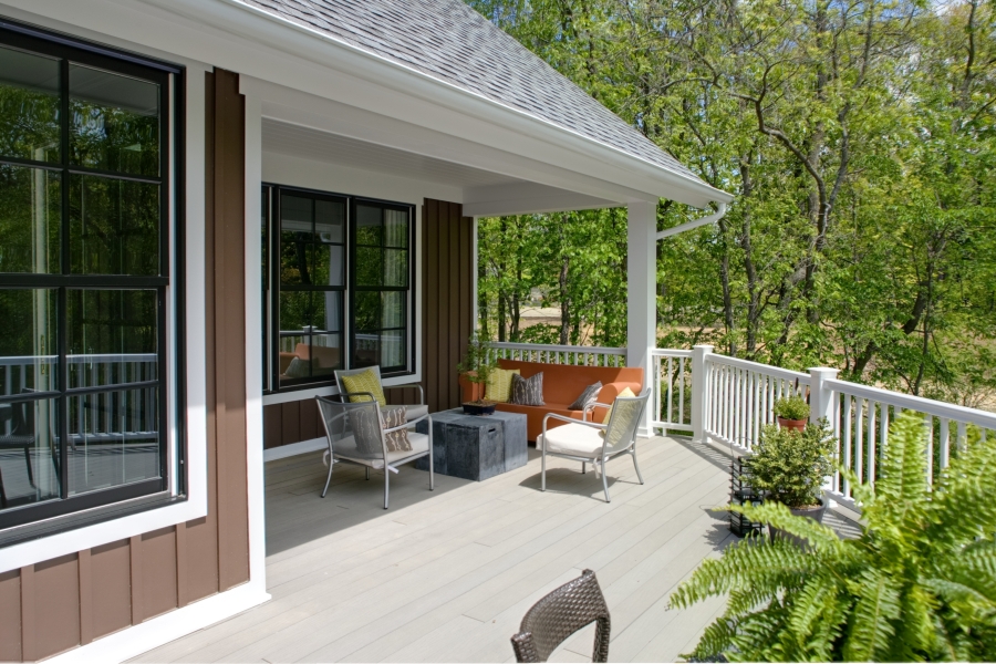 Exterior Porch view of this 4-Bedroom,3086 Sq Ft Plan -3086