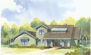 Front View of this 4-Bedroom, 2609 Sq Ft Plan - 168-1099