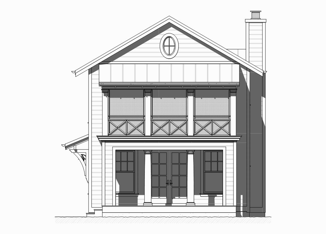 Home Plan Front Elevation of this 3-Bedroom,1929 Sq Ft Plan -168-1122