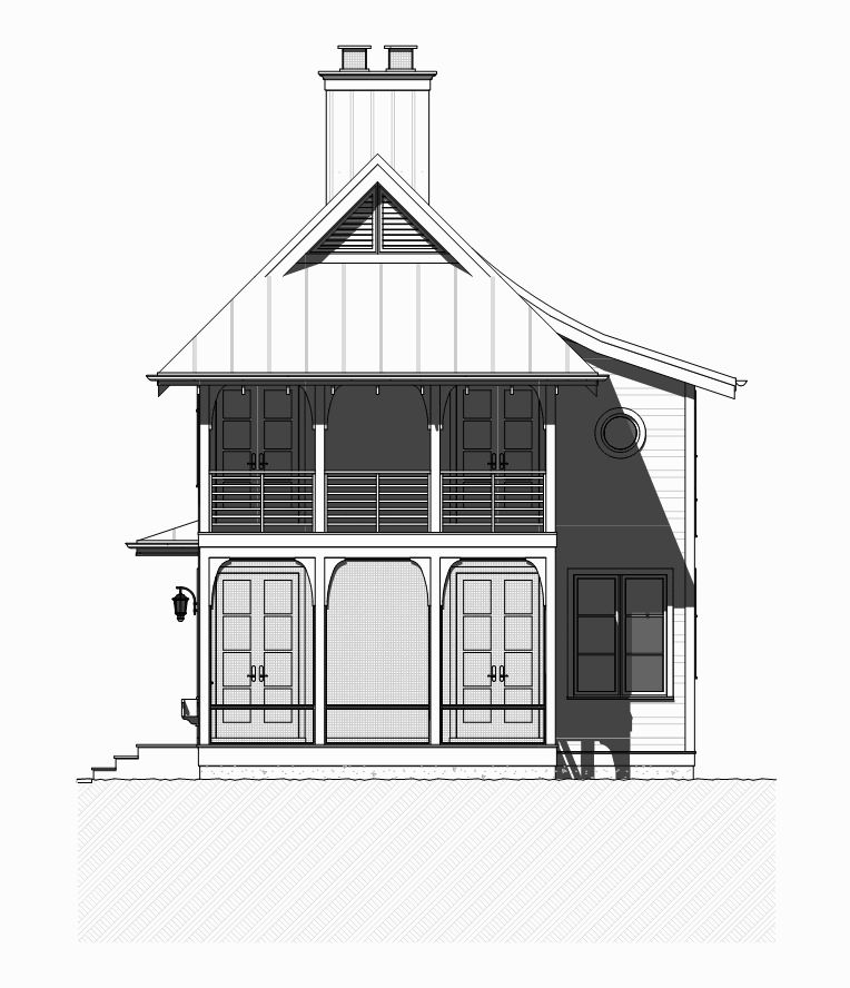 Home Plan Front Elevation of this 3-Bedroom,1723 Sq Ft Plan -168-1123