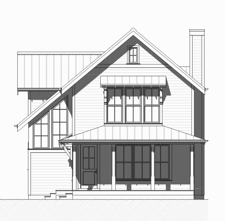 Home Plan Front Elevation of this 3-Bedroom,2153 Sq Ft Plan -168-1125