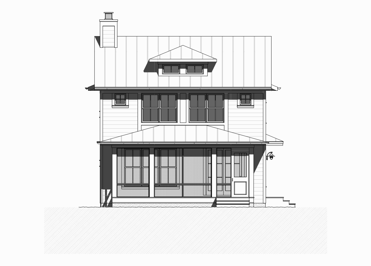Home Plan Front Elevation of this 3-Bedroom,1997 Sq Ft Plan -168-1128