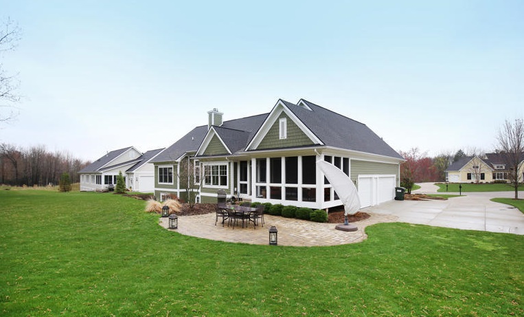 Rear View of this 3-Bedroom,3395 Sq Ft Plan -3395