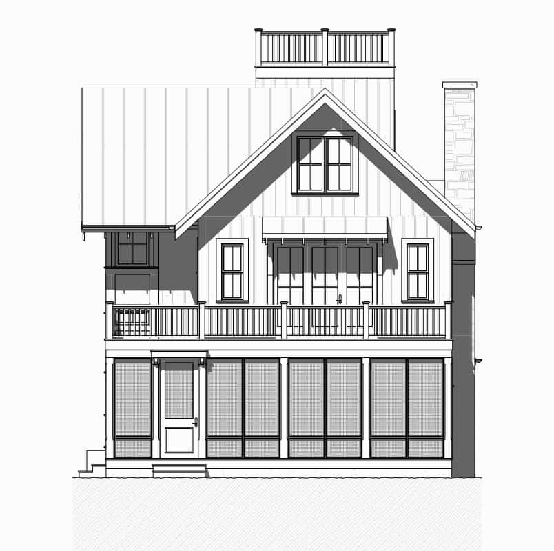 Home Plan Front Elevation of this 4-Bedroom,3479 Sq Ft Plan -168-1143